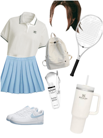 Tennis practice outfit