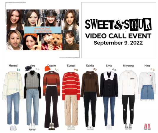 [SWEET&SOUR] Video Call Event