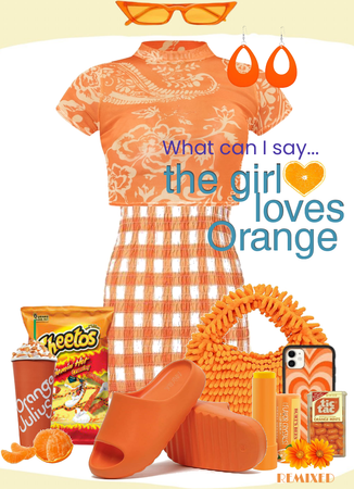 The Girl Loves Orange ~ REMIX