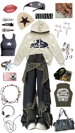 y2k star outfit