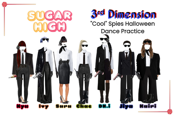Sugar High "Cool" Spies Halloween Dance Practice