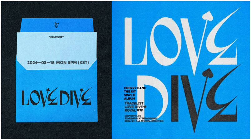 CHERRY BANG "LOVE DIVE" Comeback Poster