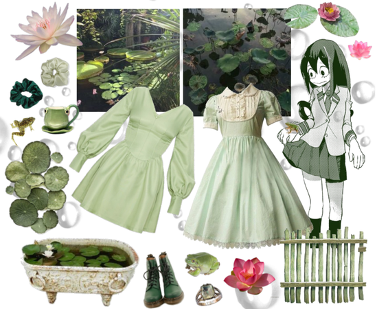 Enchanted Water Lily - Tsuyu Asui