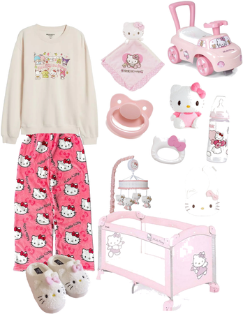 hello kitty age regression outfit