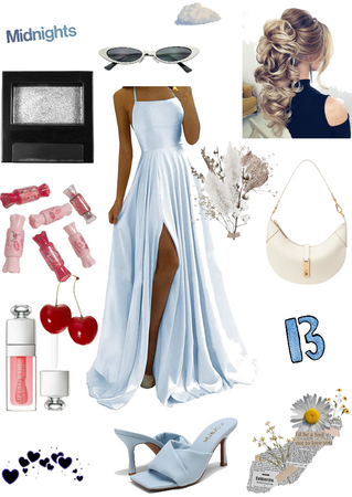 Prom blue aesthetic