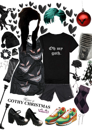 have a gothy Christmas