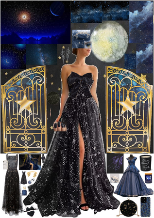 Starry Evening Gown