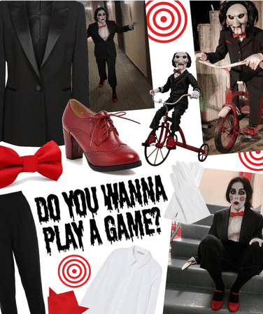 Halloween costume - Billy the puppet