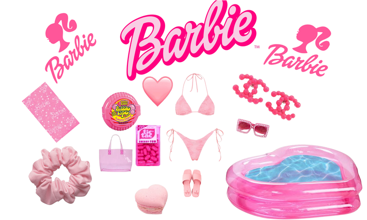 Pink Barbie Pool party