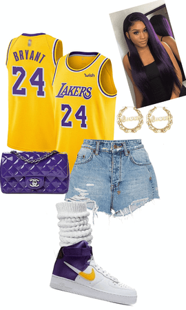 R.I.P Kobe “Lakers Inspired Outfit”