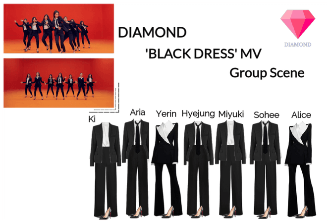 DIAMOND 'Black Dress' MV
