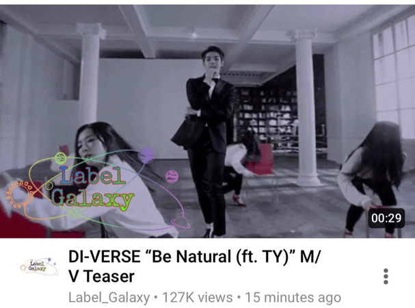 DI-VERSE “Be Natural (ft. TY) M/V Teaser