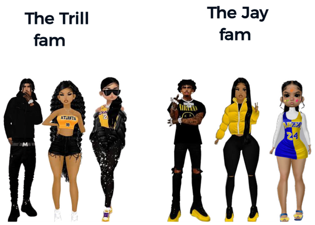 The trill fam and the the jay fam