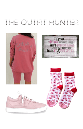 pink October outfits series