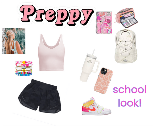 Preppy School Look!