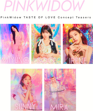 — PinkWidow — TASTE OF LOVE Concept Teasers