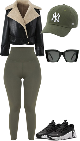 sporty trendy outfit