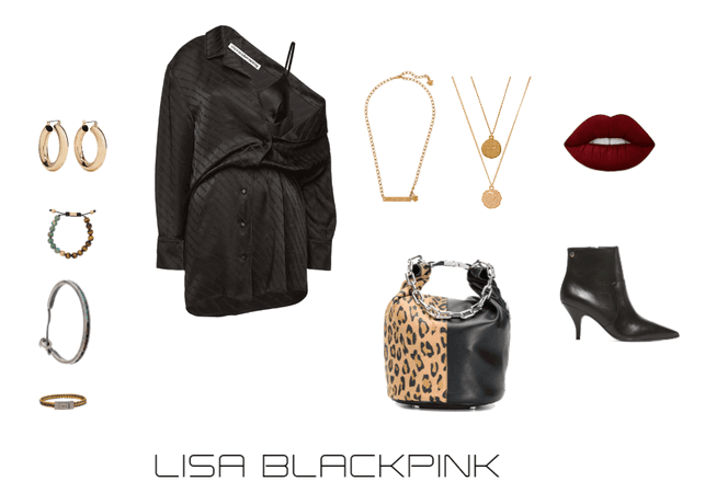 #lisablackpink night out outfit