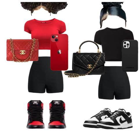 red and black fits