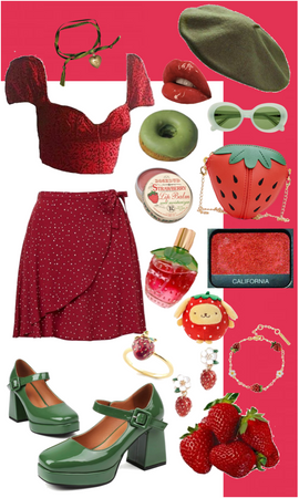 strawberry inspired
