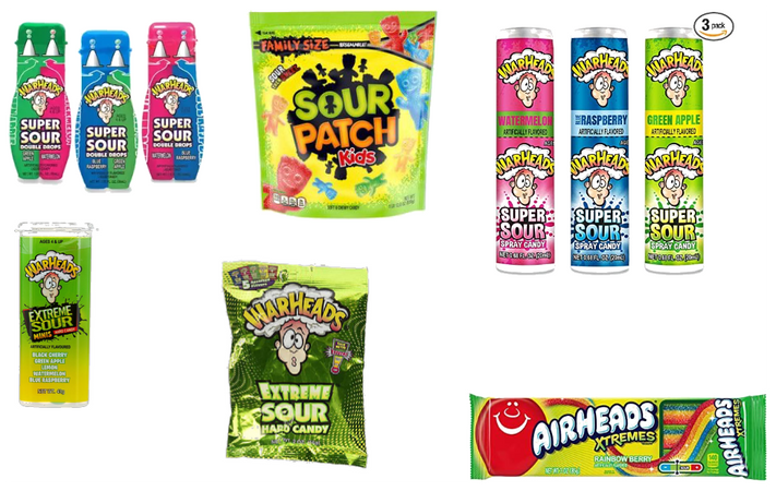 sour candy