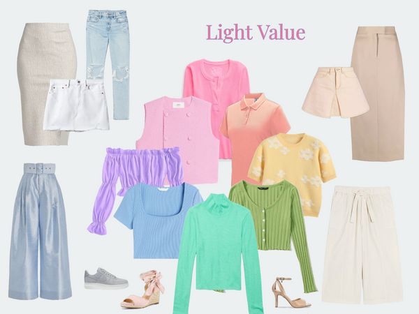 Light Value Outfits