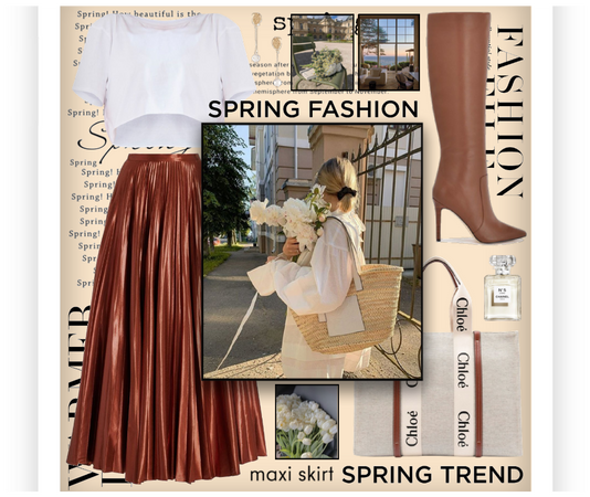 Spring Trend: Maxi Skirt