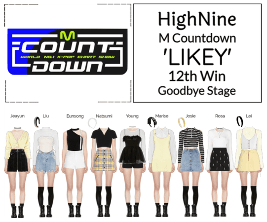 HighNine (하이 나인) M Countdown Goodbye Stage