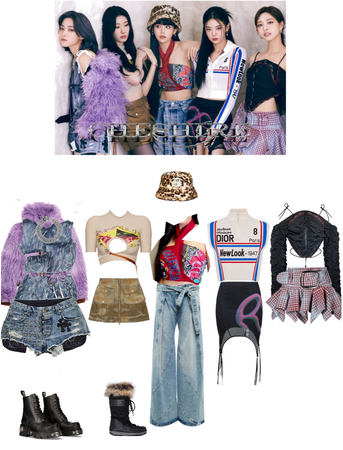 Itzy Cheshire outfits