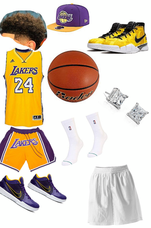 ALL LAKERS/KOBE OUTFIT