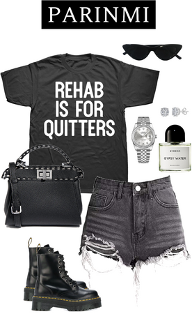 REHAB IS FOR QUITTERS T-shirt
