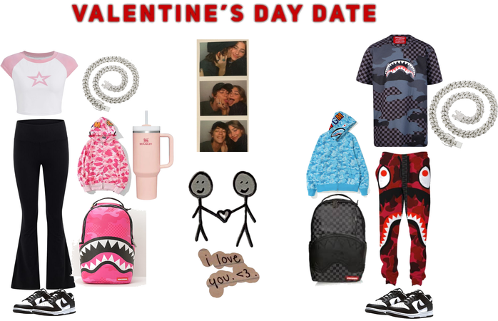 valentine’s date whit my boyfriend at school