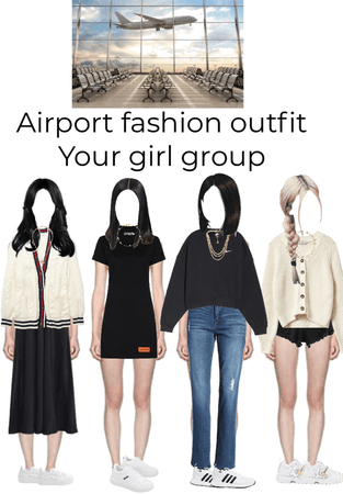 airport fashion outfit