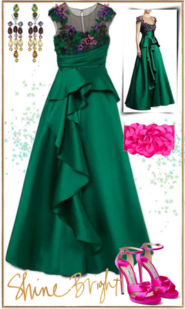Gown Green
