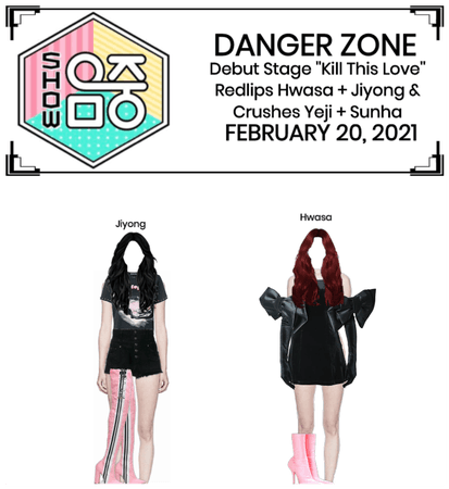 DangerZone ''Kill This Love'' Debut Stage