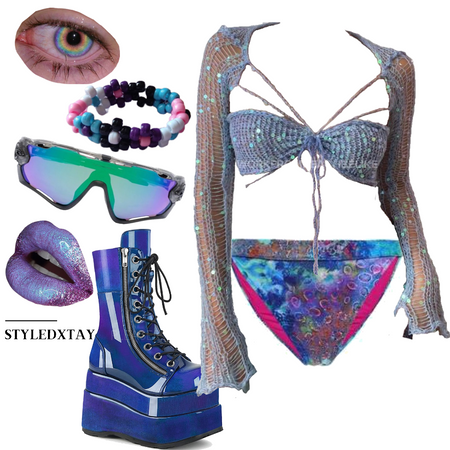 requested look 1 : rave-like
