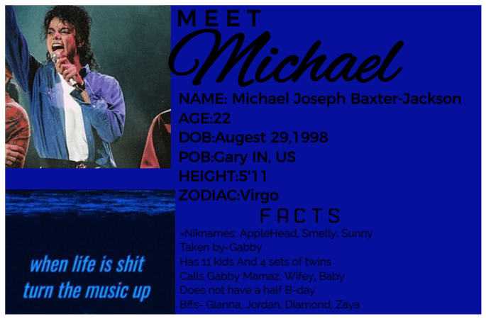 Meet Michael!