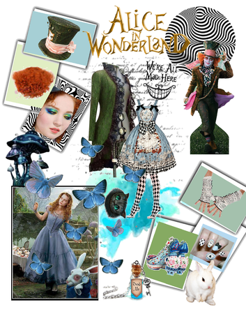 Alice in Wonderland Custume