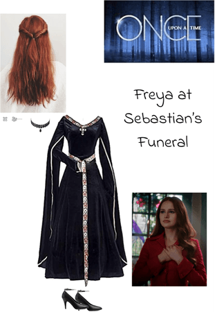OUAT: Freya at Sebastian’s Funeral