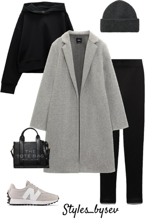 grey overcoat