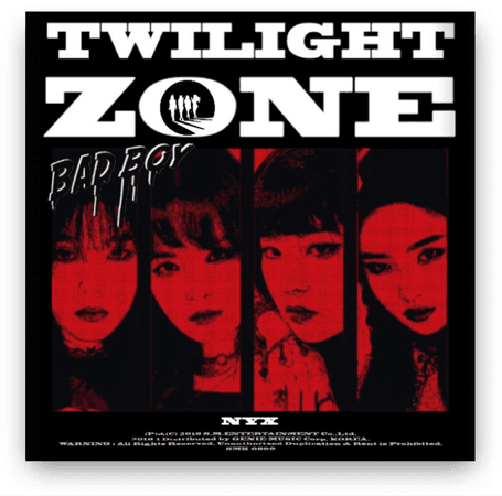 NYX “Twilight Zone” Single Album Tracklist