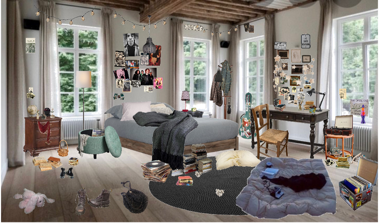 main character bedroom pt. 2