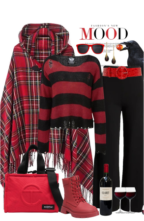 Red and Black for Late October