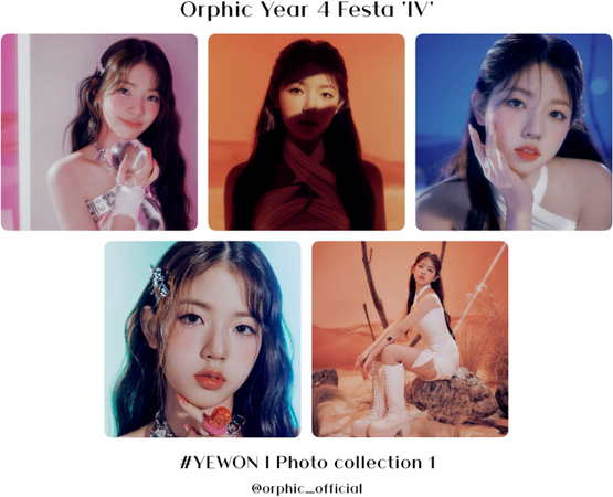 ORPHIC (오르픽) [YEWON] Festa Photo Collection #1
