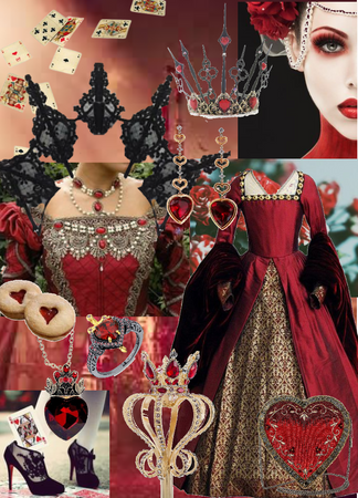 The Queen of Hearts ballgown