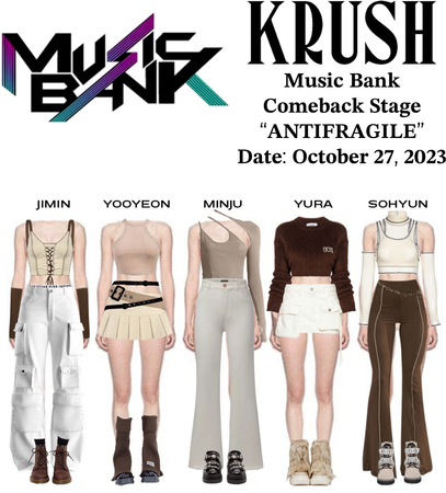 KRUSH “ANTIFRAGILE” Music Bank Comeback Stage