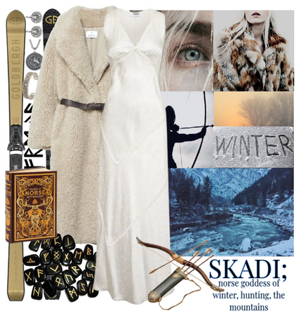 SKADI; norse goddess of winter and hunting