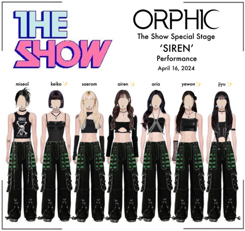 ORPHIC (오르픽) ‘SIREN’ Performance @ The Show