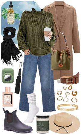 Fall Rainy Day Outfit Inspiration