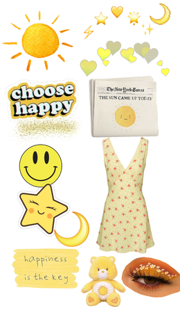 Yellow- Happiness